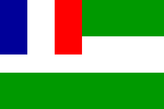 Bandiera della Siria dal 1922 al 1932