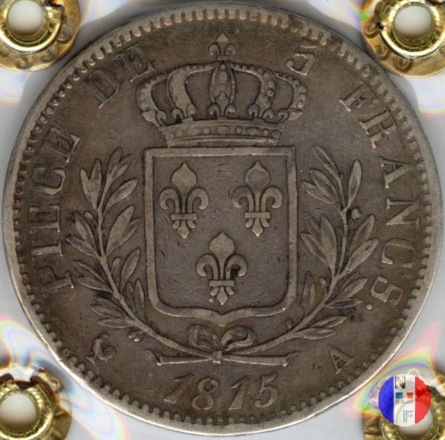 5 franchi 1815 (Parigi)