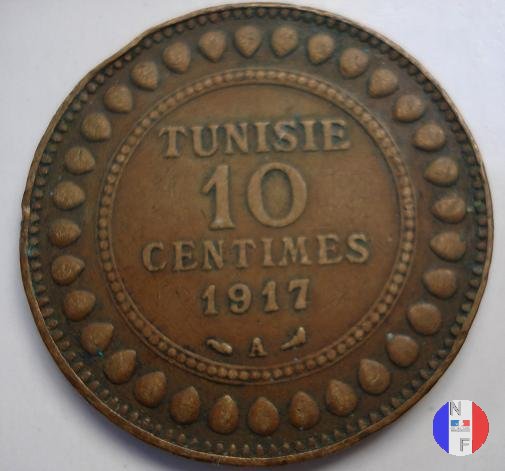 10 centesimi - I tipo 1917 (Parigi)