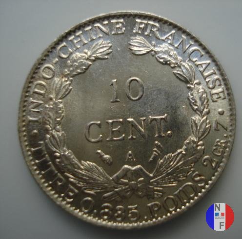 10 centesimi - Libertà 1917 (Parigi)