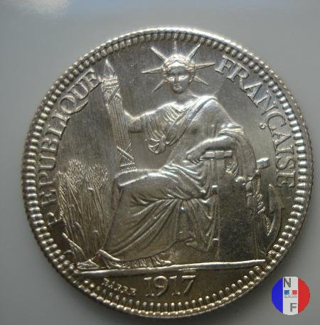 10 centesimi - Libertà 1917 (Parigi)