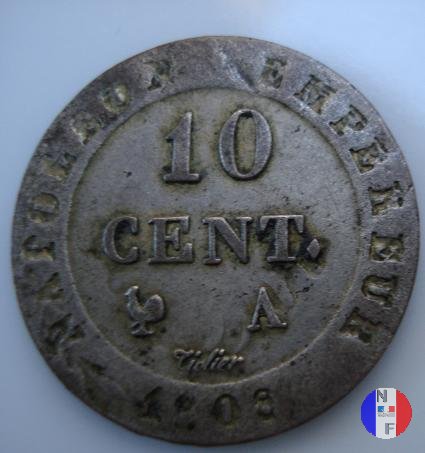 10 centesimi 1808 (Parigi)