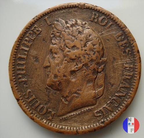 10 centesimi 1843 (Parigi)