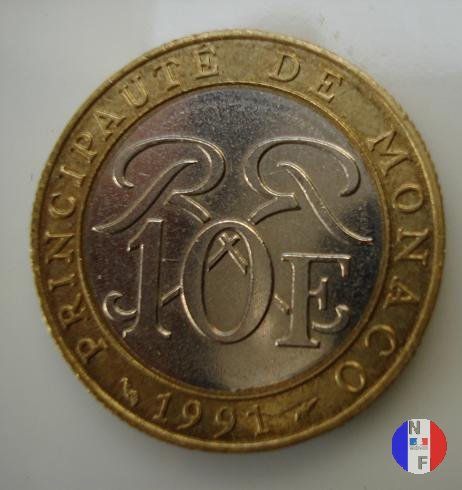10 franchi - III tipo 1991 (Pessac)