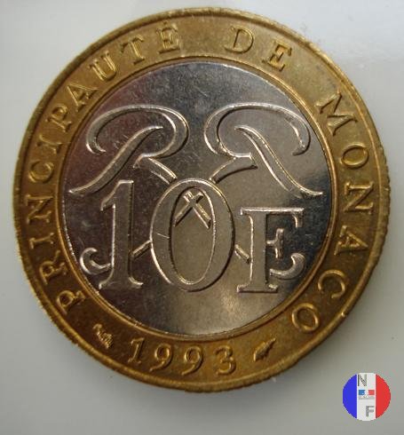 10 franchi - III tipo 1993 (Pessac)