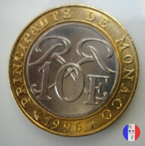 10 franchi - III tipo 1996 (Pessac)