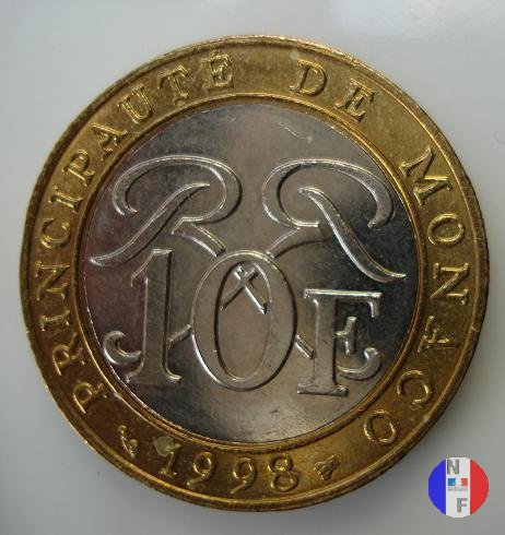 10 franchi - III tipo 1998 (Pessac)