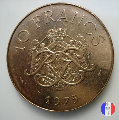 10 franchi - II tipo 1975 (Pessac)