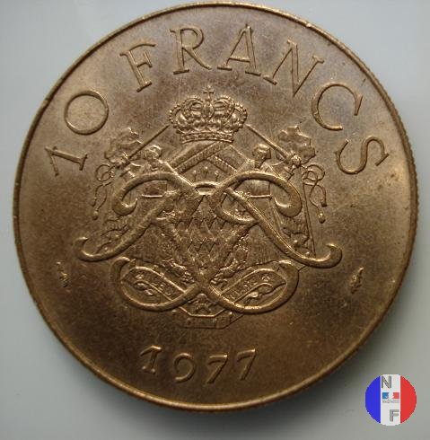 10 franchi - II tipo 1977 (Pessac)