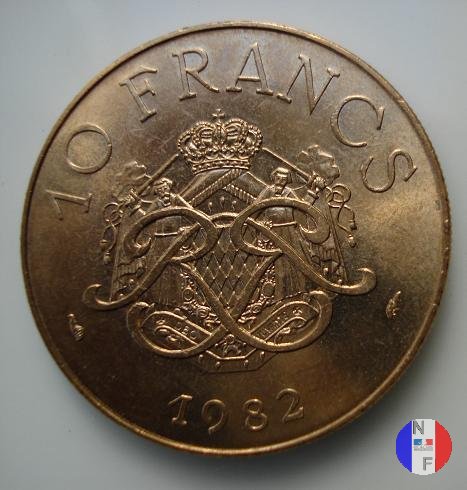 10 franchi - II tipo 1982 (Pessac)