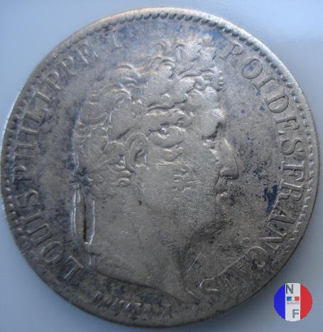 1/2 franco 1838 (Parigi)