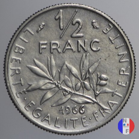 1/2 franco 1966 (Parigi)