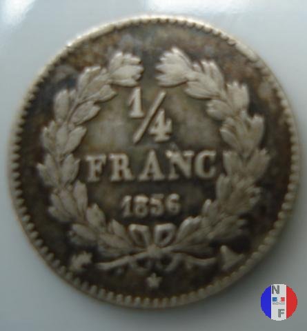 1/4 di franco 1836 (Parigi)