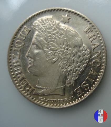 20 centesimi 1850 (Parigi)