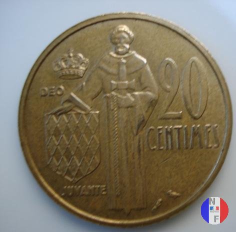 20 centesimi 1962 (Parigi)