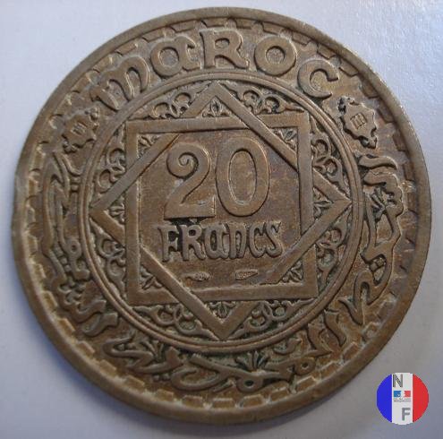 20 franchi - cupronickel 1947 (Parigi)