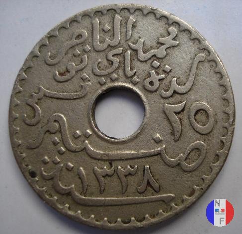 25 centesimi 1920 (Parigi)