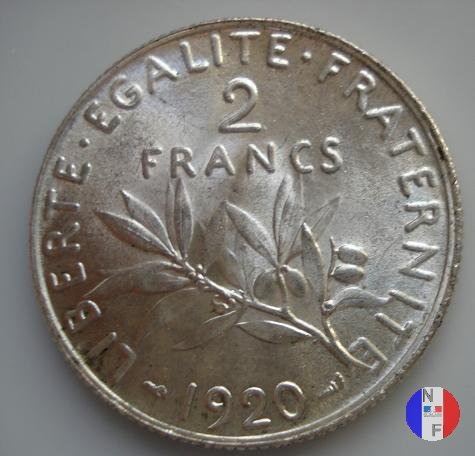 2 franchi seminatrice 1920 (Parigi)