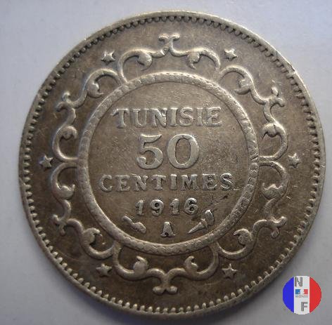 50 centesimi 1916 (Parigi)