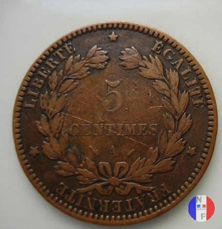 5 centesimi Cerere 1896 (Parigi)