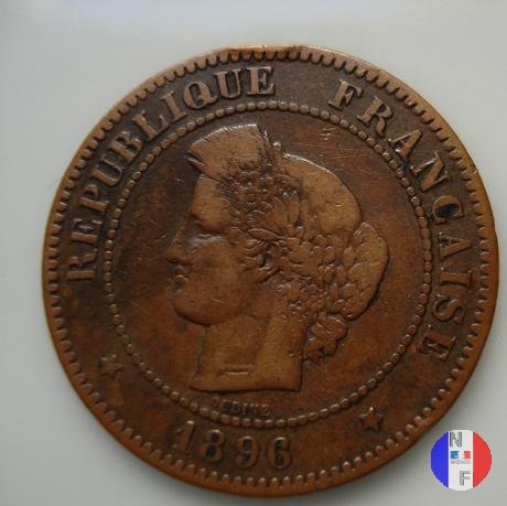 5 centesimi Cerere 1896 (Parigi)