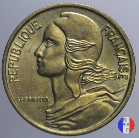 5 centesimi Marianna 1966 (Parigi)