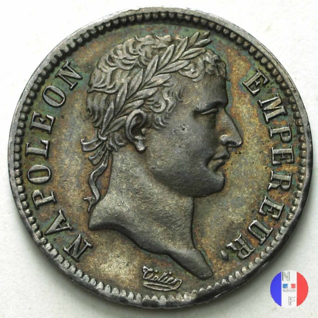 1 franco - testa laureata, tipo Empire 1811 (Parigi)