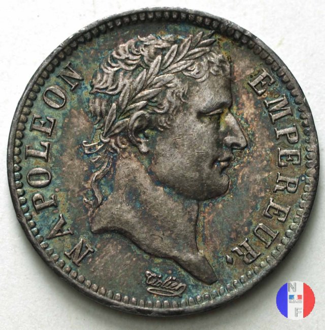 1 franco - testa laureata, tipo Empire 1812 (Parigi)