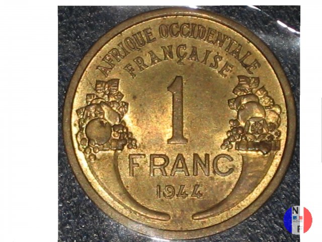 1 franco A.O.F. 1944 (Londra)