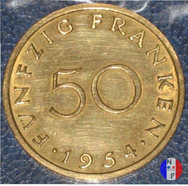 50 franchi 1954 (Parigi)