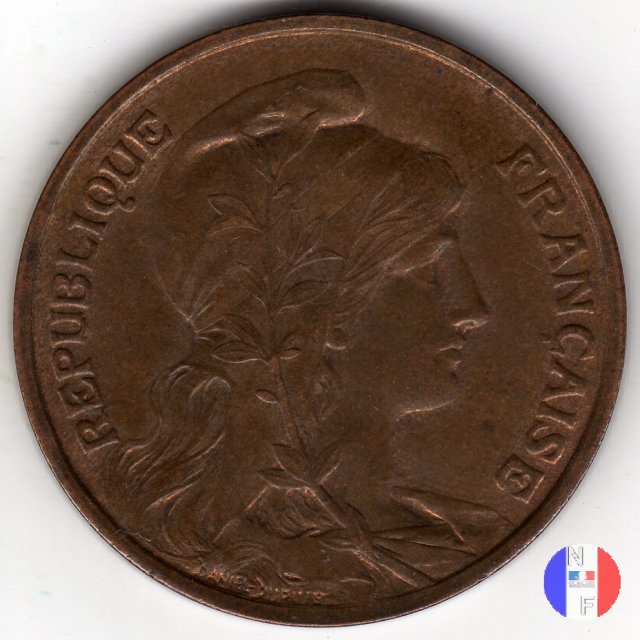 10 centesimi Dupuis 1899 (Parigi)