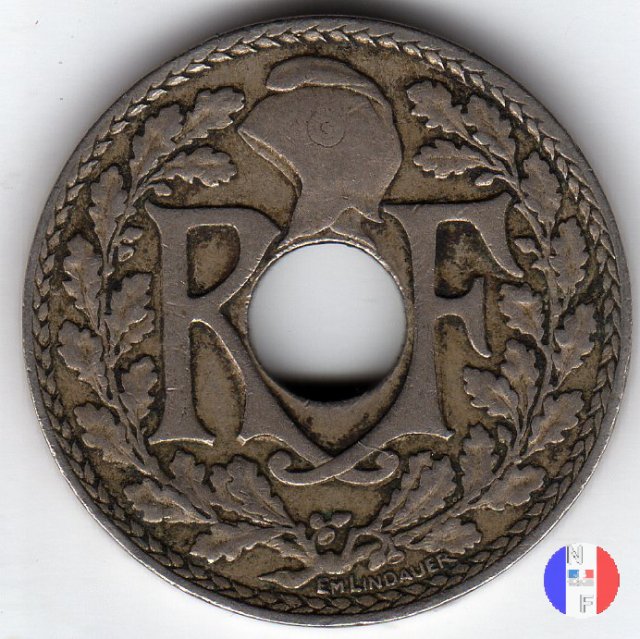 10 centesimi Lindauer 1918 (Parigi)