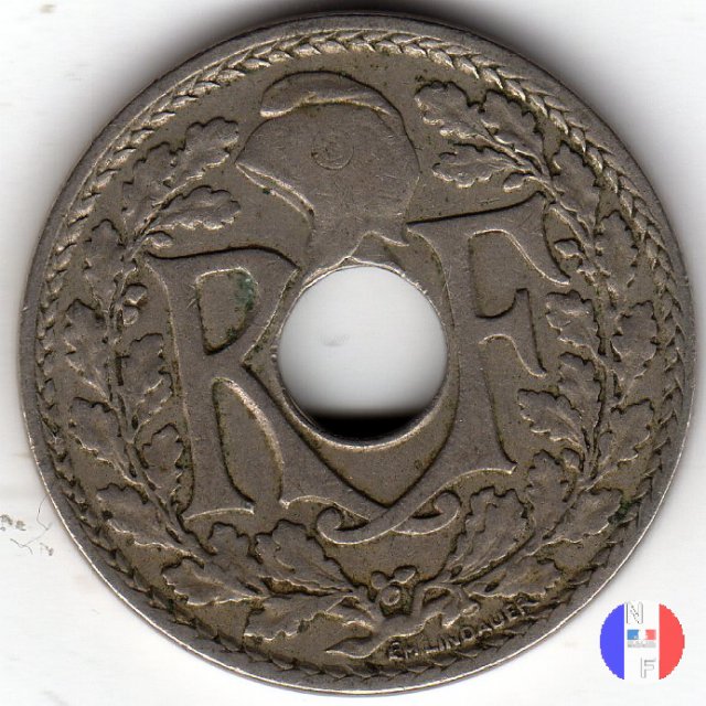 10 centesimi Lindauer 1922 (Parigi)