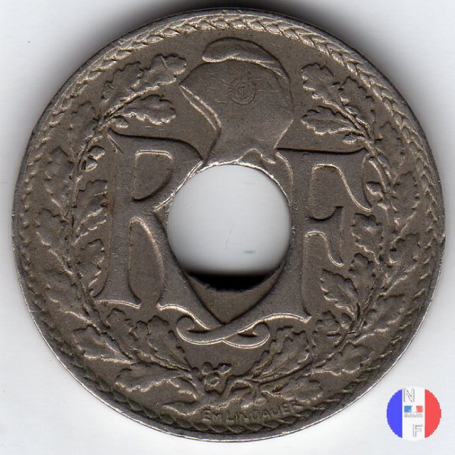 10 centesimi Lindauer 1922 (Poissy)