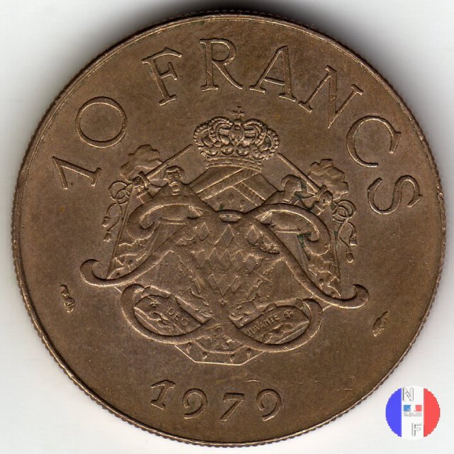 10 franchi - II tipo 1979 (Pessac)