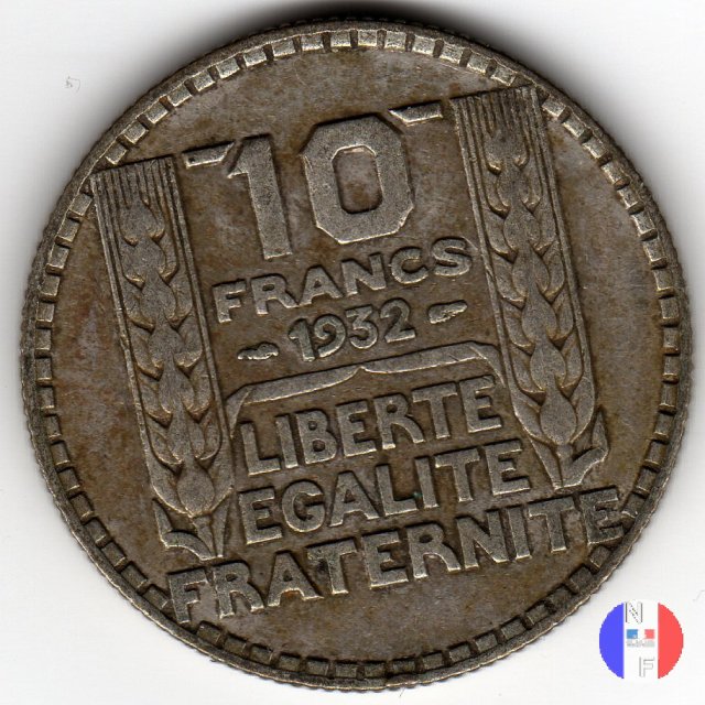 10 franchi Turin 1932 (Parigi)