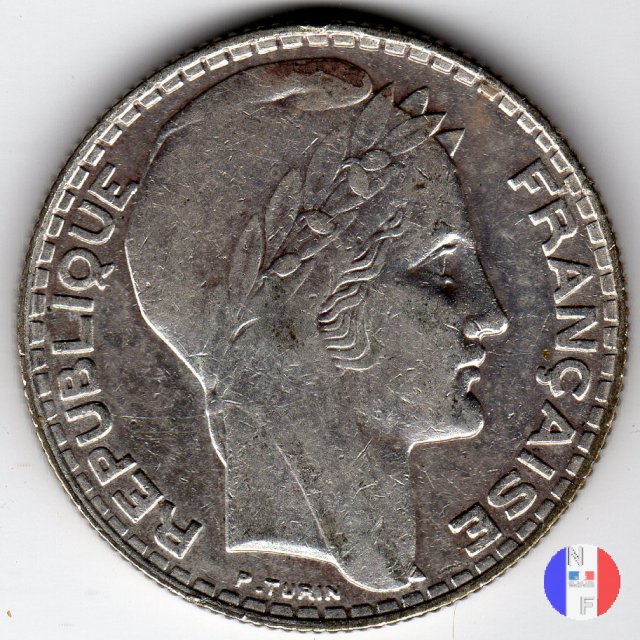 10 franchi Turin 1933 (Parigi)