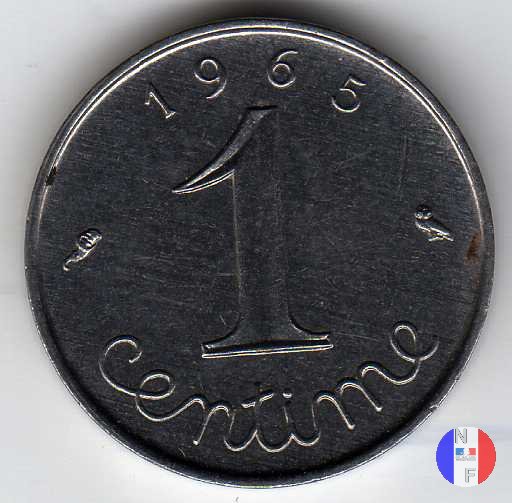 1 centesimo 1965 (Parigi)