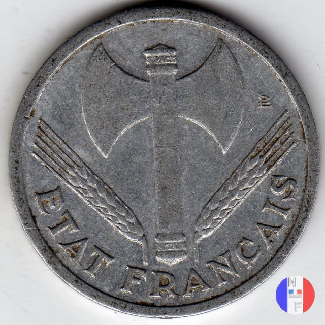 1 franco Bazor 1943 (Parigi)