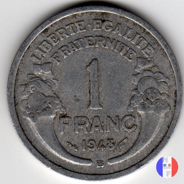 1 franco 1948 (Beaumont Le Roger)