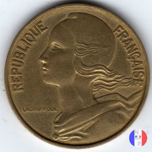 20 centesimi 1962 (Parigi)