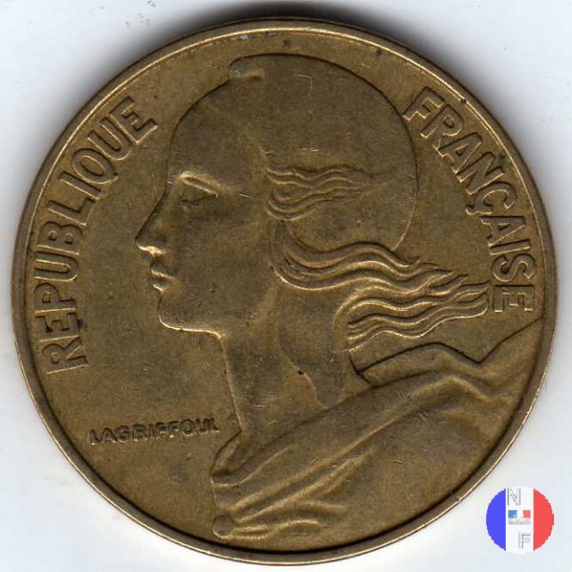 20 centesimi 1968 (Parigi)