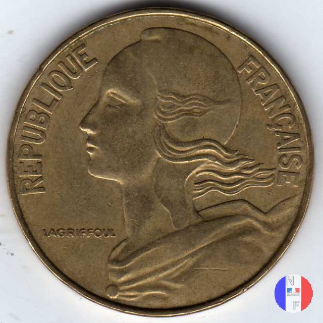 20 centesimi 1969 (Parigi)