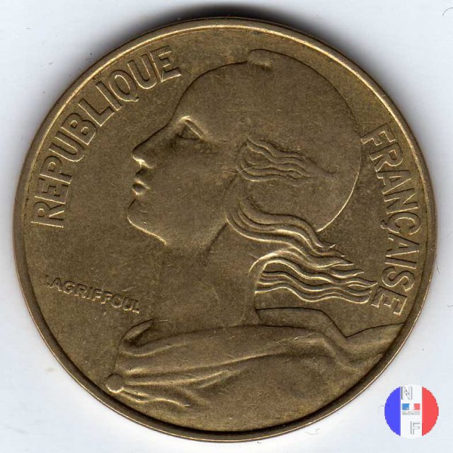 20 centesimi 1977 (Pessac)