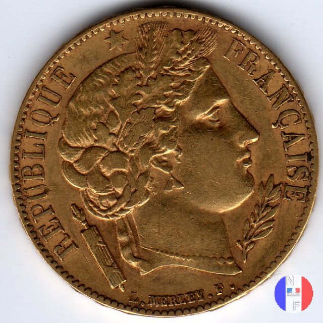 20 franchi Cerere 1851 (Parigi)