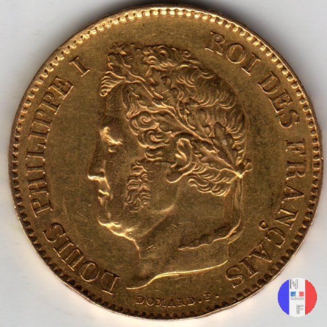 40 franchi 1831 (Parigi)