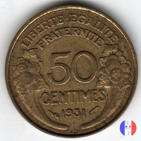 50 centesimi Morlon 1931 (Parigi)