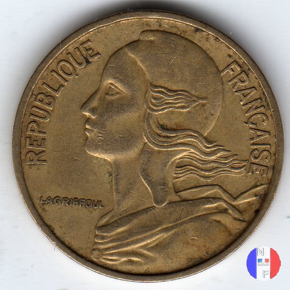 5 centesimi Marianna 1966 (Parigi)