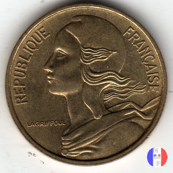 5 centesimi Marianna 1971 (Parigi)