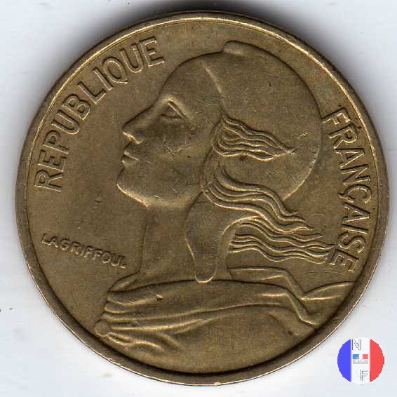 5 centesimi Marianna 1975 (Pessac)